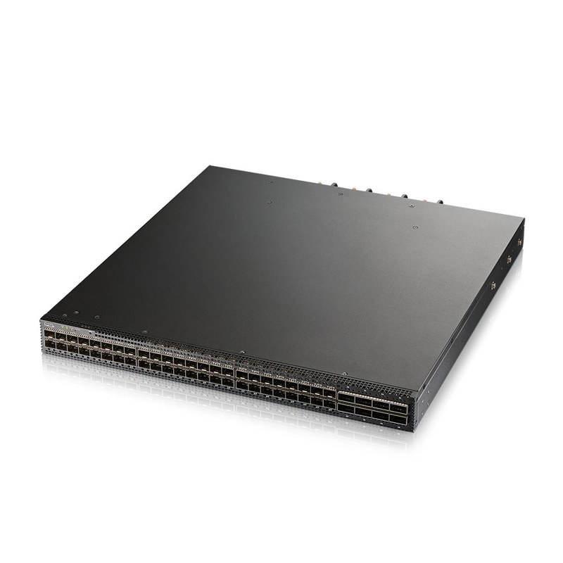 Коммутатор L3 Core коммутатор Zyxel NebulaFlex Pro CX4800-56F, rack 19", 48xSFP28: 10/25G , 8xQSFP28