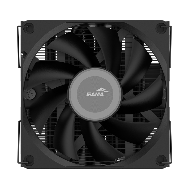 Кулер для процессора SAMA U40 (130W, 4-pin PWM, 47mm, 4x6mm, 1x90mm, 38.18CFM, 34dBA, 2800RPM, S: 18