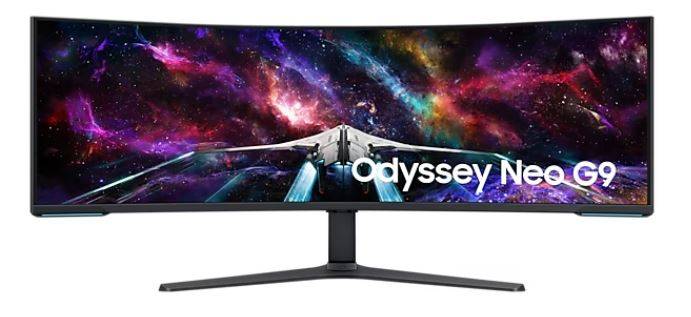 Монитор Samsung 57" Odyssey Neo G9 S57CG952NI черный VA LED 32:9 HDMI полуматовая HAS Piv 2500:1 420