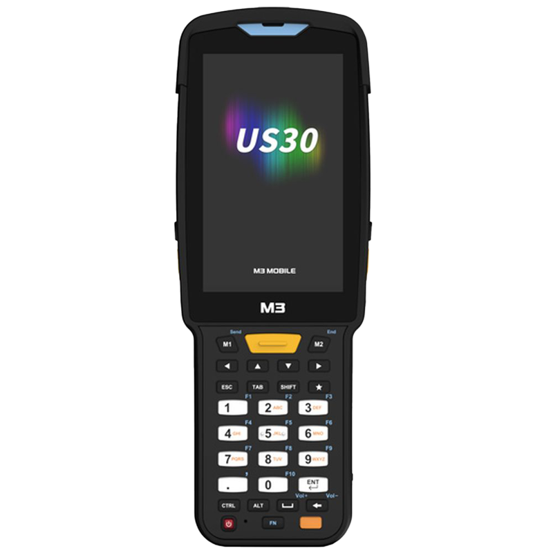 Терминал сбора данных M3 Mobile US30W 13.0 GMS, WVGA, Wi-Fi 6, SE5500 2D Imager Scanner(Straight Sho