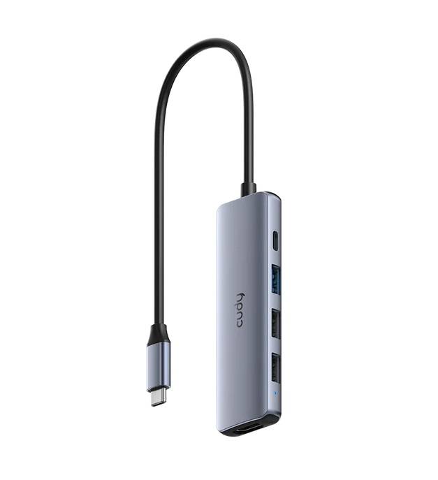 Адаптер 5-IN-1 USB-C Hub with 4K HDMI