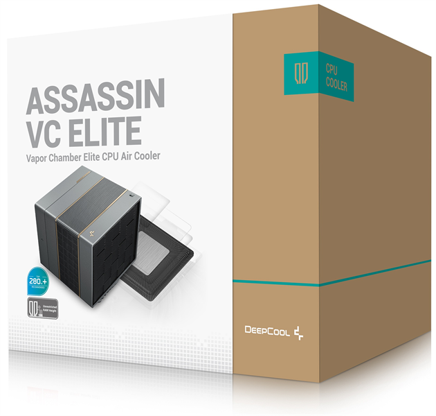 Кулер для процессора DEEPCOOL ASSASSIN VC ELITE LGA20XX/1851/1700/1200/115X/AM5/AM4 (6шт/кор,TDP 300