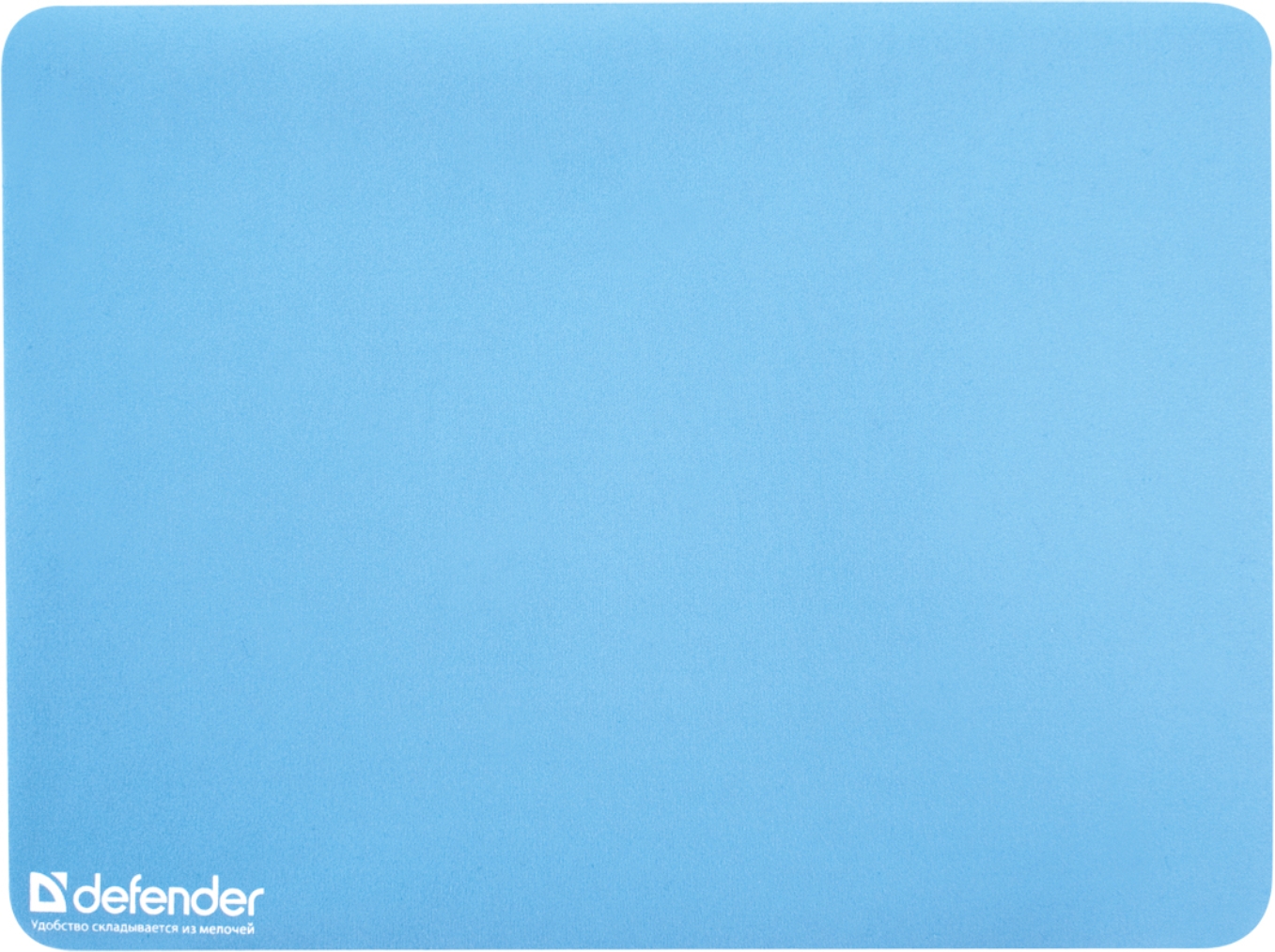 Defender Коврик тканевый Notebook microfiber (300х225х1.2 мм), серый и голубой.