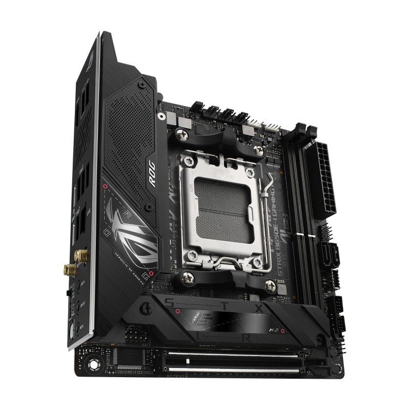 Материнская плата Asus ROG STRIX B650E-I GAMING WIFI Socket AM5 AMD B650 2xDDR5 mini-ITX AC`97 8ch(7