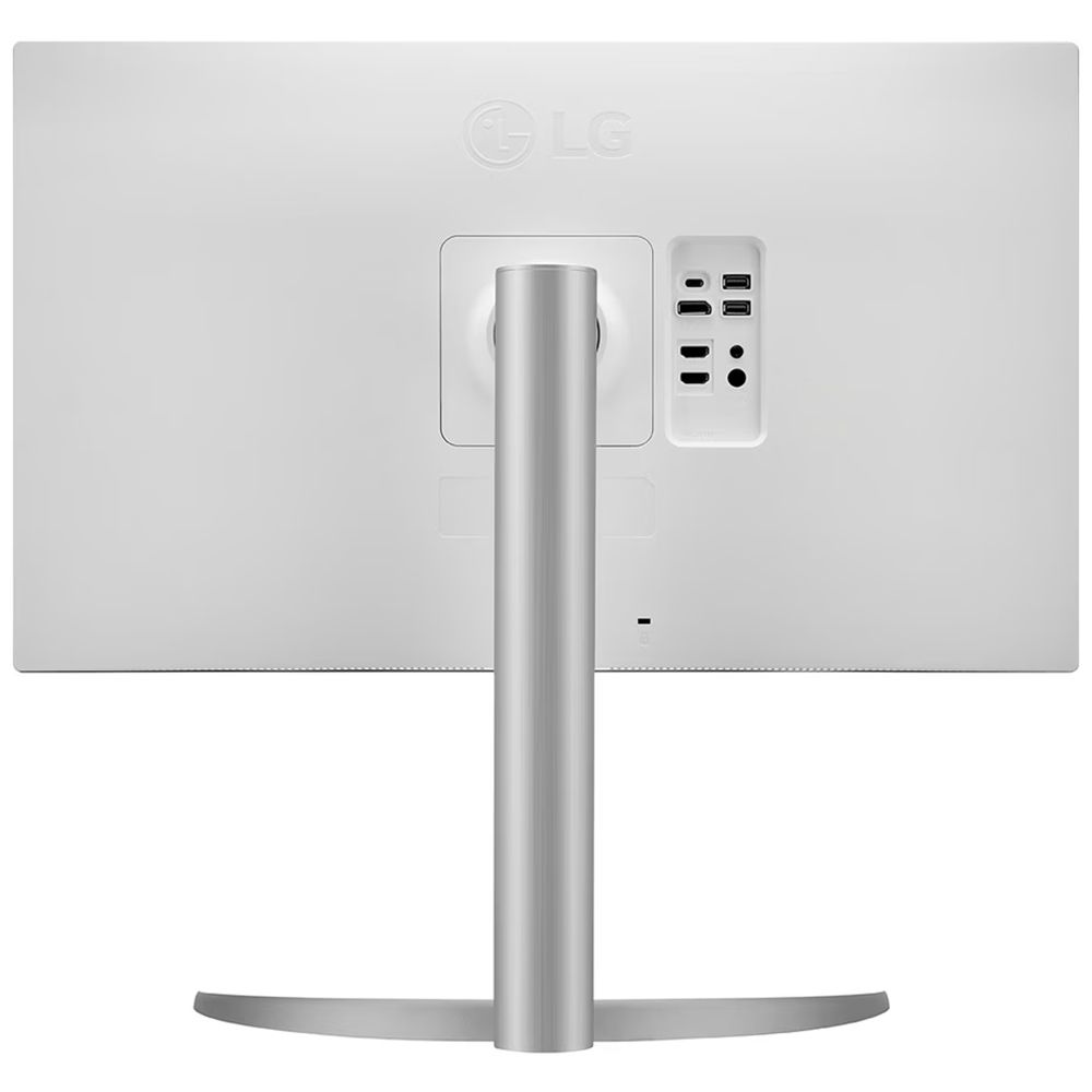 Монитор 27" LG 27UP850K-W Silver-White с поворотом экрана (IPS, 3840x2160, 5 ms, 178°/178°, 400 cd/m