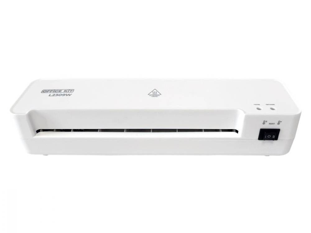 Ламинатор Office Kit L2309W, A4   (75-125 мкм),  300 мм/мин., 2 вала, холодное ламин, ABS (разжим ва