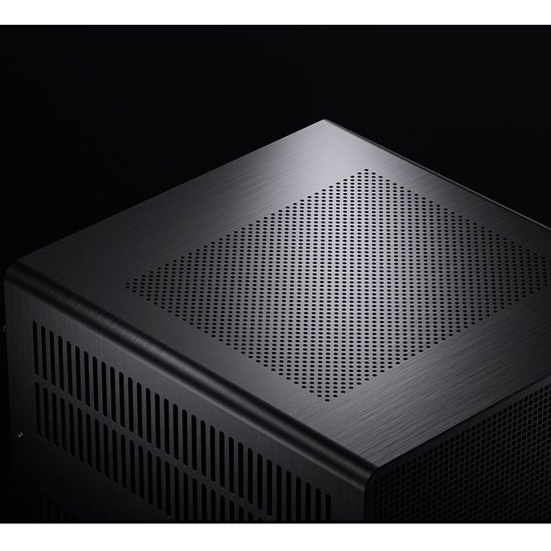 Корпус JONSBO N5, Mini-Tower, 3x120mm, 1xUSB-A 3.0 + 1xUSB-C 3.2, E-ATX, ATX, mATX, mITX Black