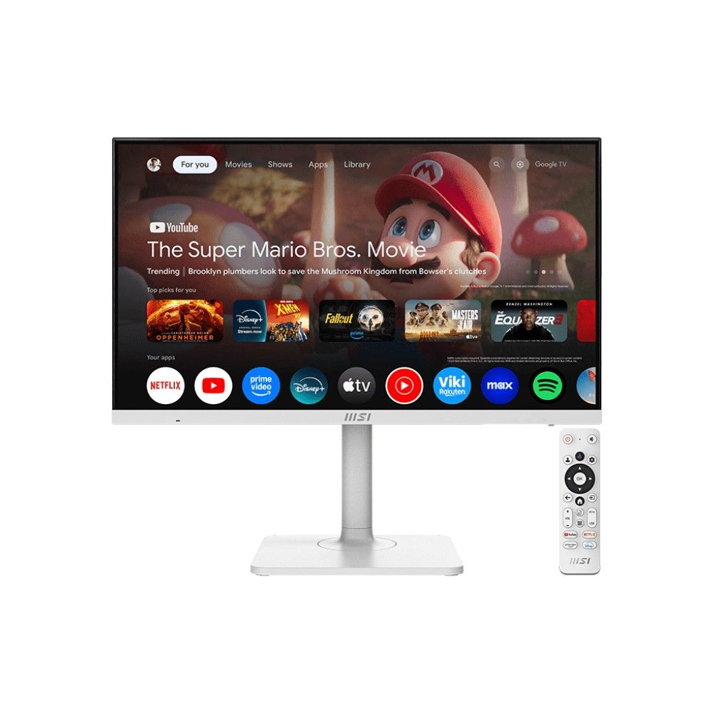 Монитор MSI 27" Modern MD272UPSW белый IPS LED 16:9 HDMI M/M матовая HAS Piv 1000:1 300cd 178гр/178г