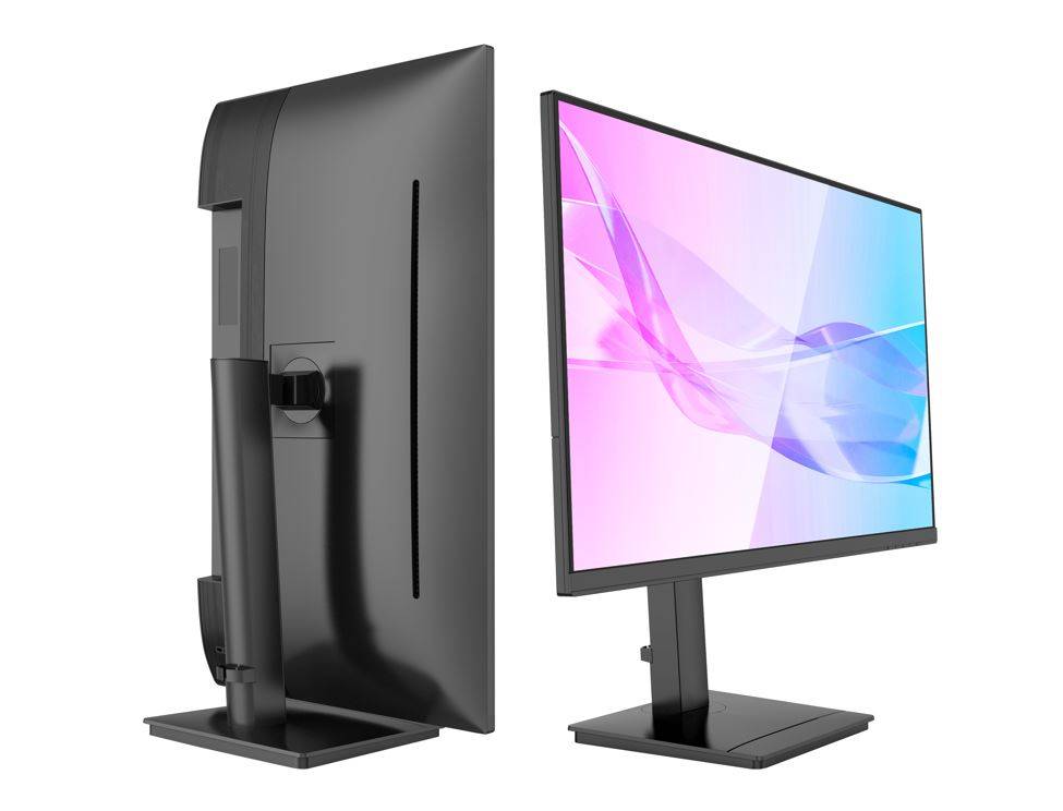 LCD BRAVUS 27" BVQ2737PC с поворотом экрана {IPS 2560x1440 100Hz 5ms 178/178 250cd 1300:1 HDMI Displ