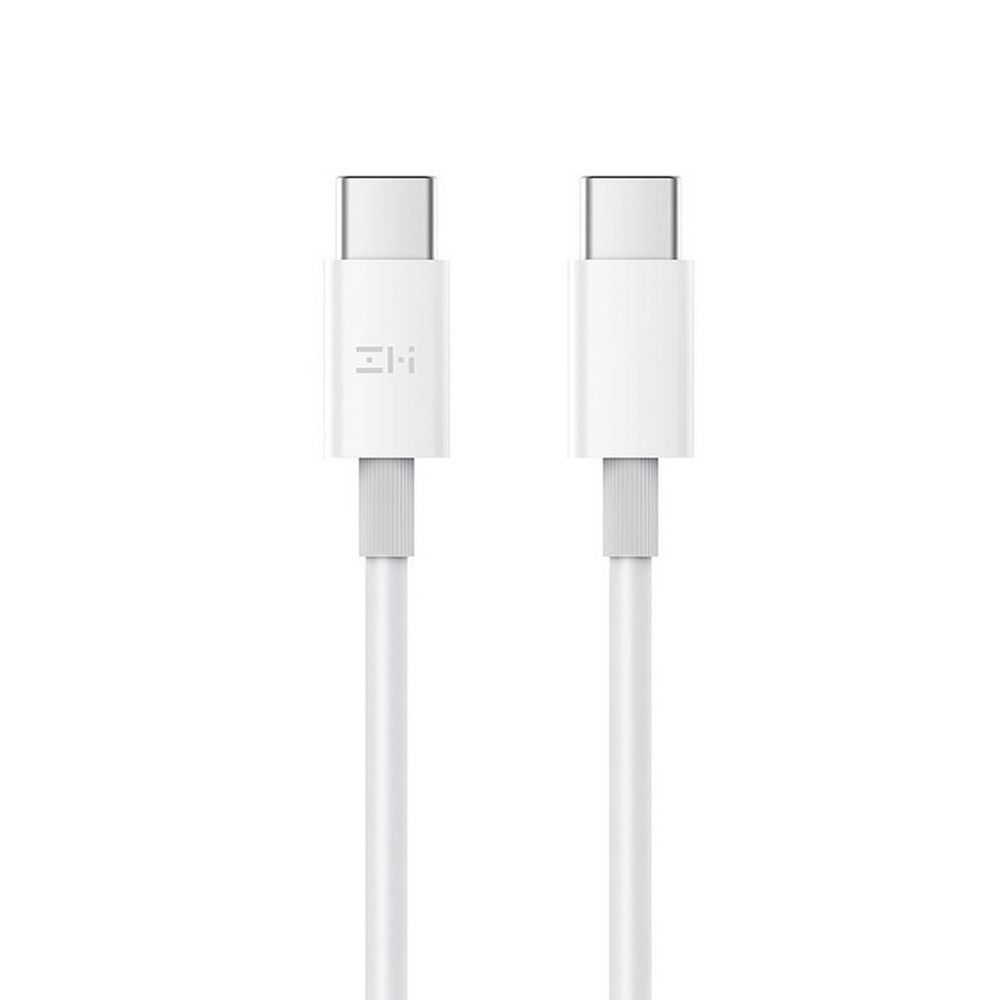 USB кабели и переходники ZMI ZMK1AL301CWH Кабель Type-C to Type-C cable (1.5m)white 60W (ZMK1AL301CWH)
