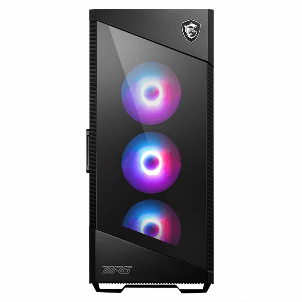 Корпус MSI MPG VELOX 100R 2xUSB 3.0, 1xType C, 4x120mm ARGB Fan, ARGB Control Board, Tempered Glass 