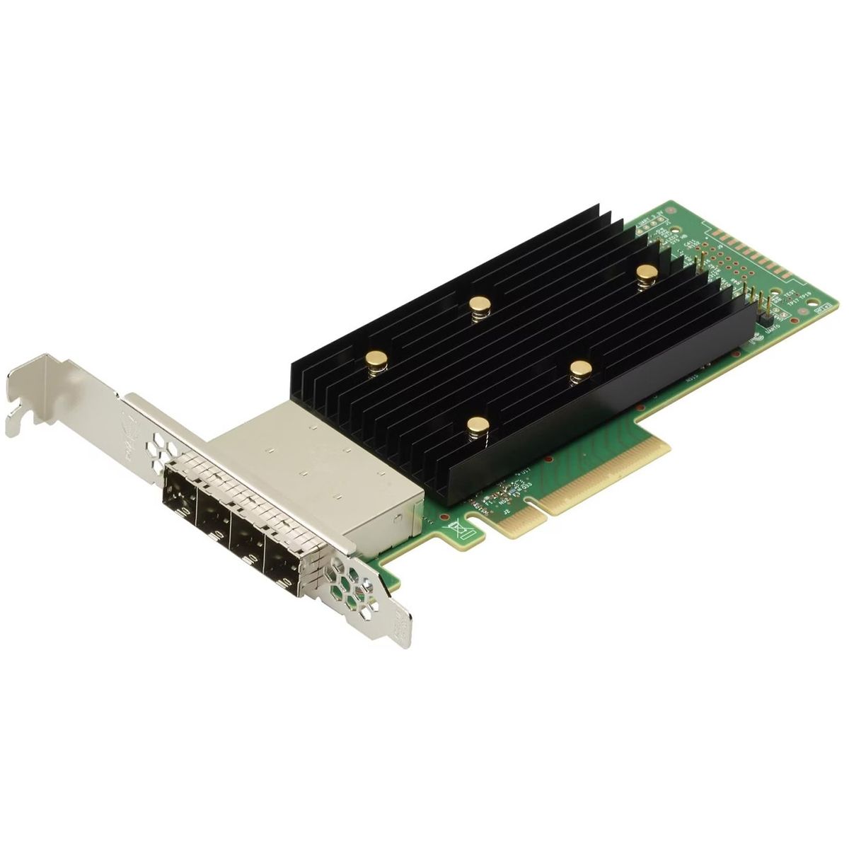 HBA-адаптер Broadcom 9400-16e SGL (05-50013-00) PCIe 3.1 x8 LP, Tri-Mode SAS/SATA/NVMe 12G HBA, 16po