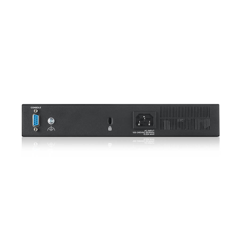 Коммутатор Zyxel GS2220-10HP-EU0101F (L2) 8x1Гбит/с 2xКомбо(1000BASE-T/SFP) 8PoE+ 180W управляемый