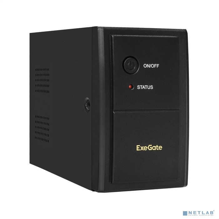 Exegate EX292773RUS ИБП ExeGate Power Back BNB-800.LED.AVR.4C13 <800VA/480W, LED, AVR, 4*C13, металл
