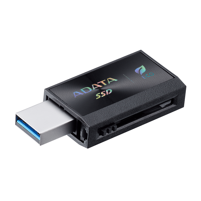 Накопитель SSD A-Data USB3.2 Gen2 1TB SC730-1T-CACTI SC730 черный