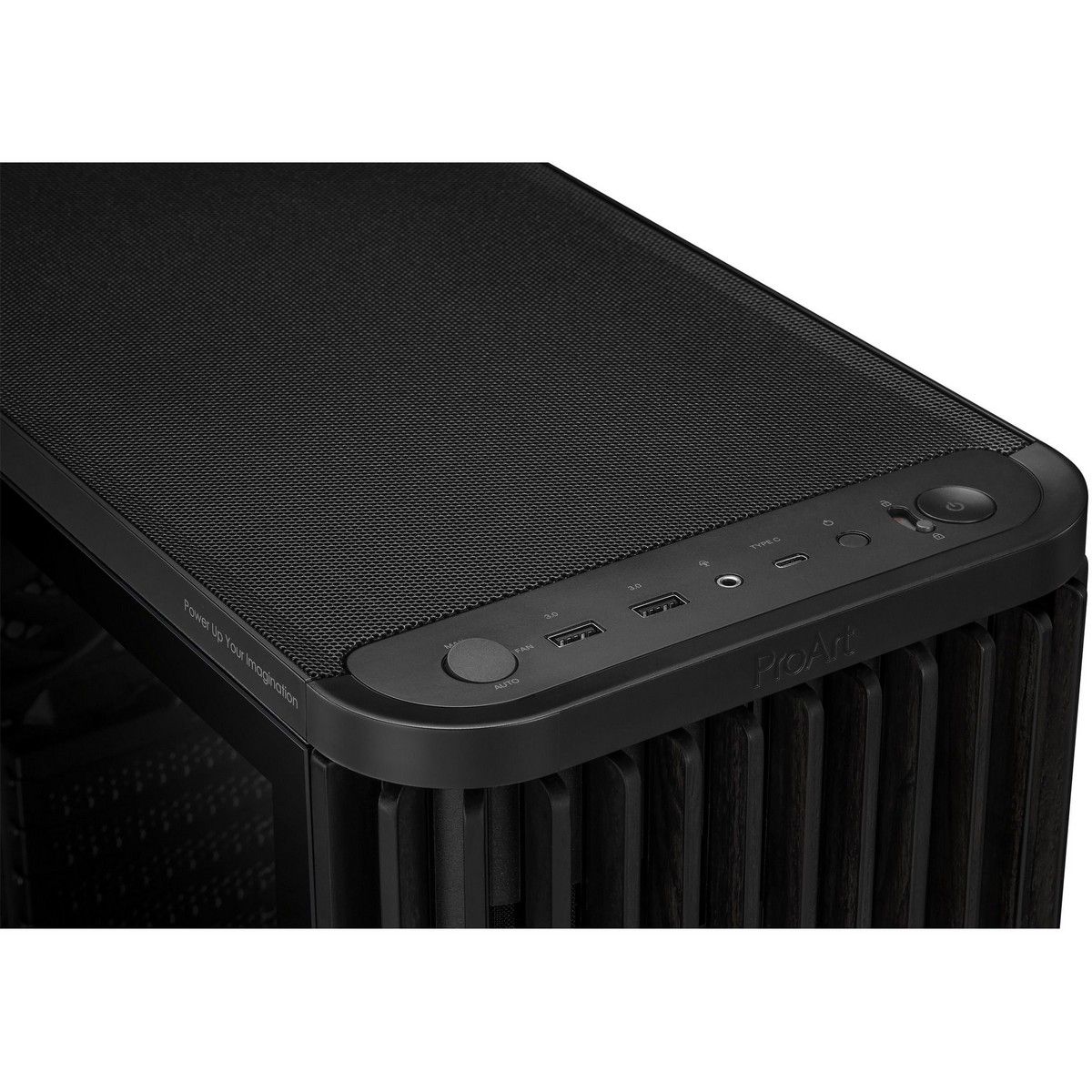 Корпус для ПК ASUS PROART PA401 WOOD TG PWM BLACK