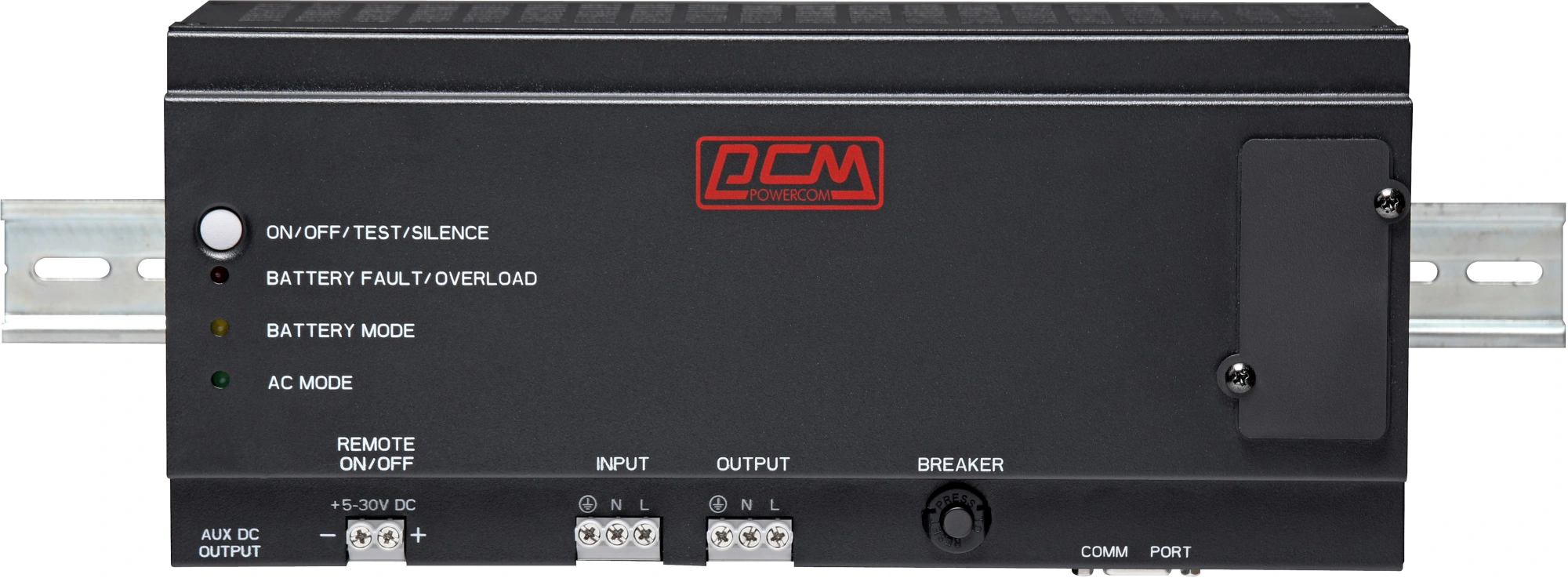 Источник бесперебойного питания Powercom DRU-1500 900Вт 1500ВА черный