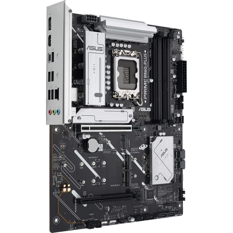 Материнская плата ASUS PRIME B860-PLUS-CSM, LGA1851, B860, 4*DDR5, 4*SATA, 2*M.2, 3*USB 3.2, 4*USB 2
