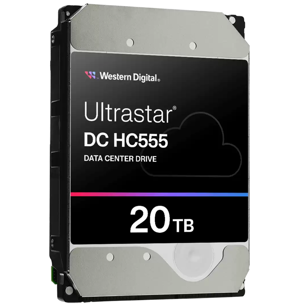 Жесткий диск WD SATA-III 20TB 0B48696 WUH722020CLE604 Ultrastar DC HC555 512E (7200rpm) 512Mb 3.5"