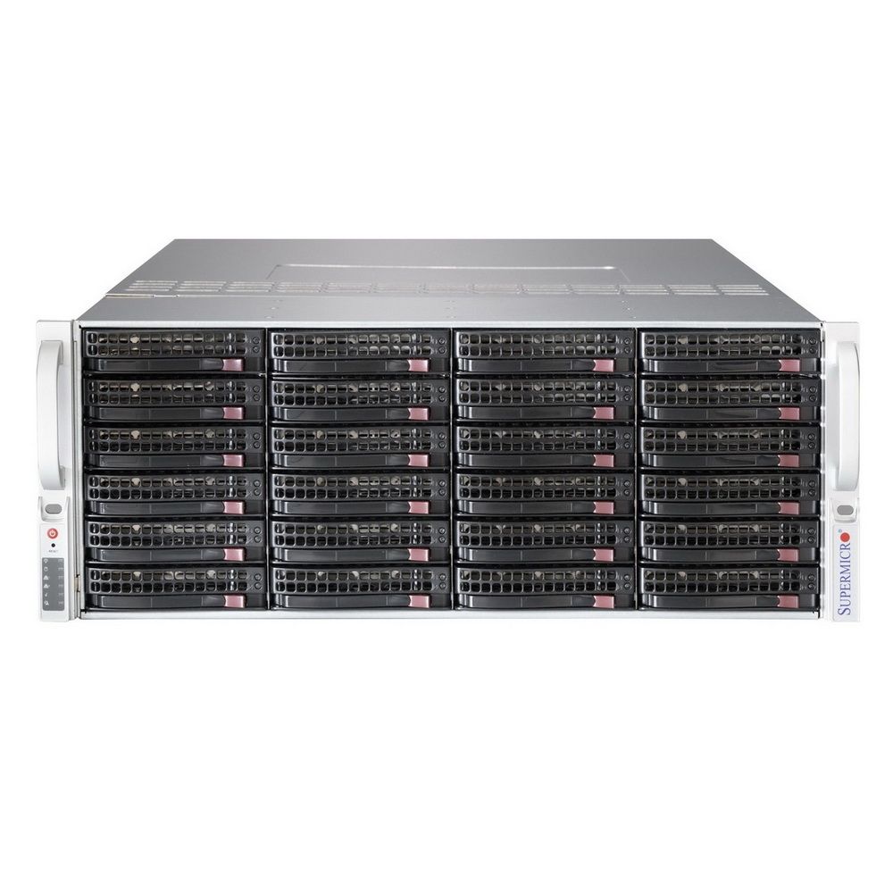Платформа SuperMicro SSG-6049P-E1CR24L 10G 2P 2x1200W