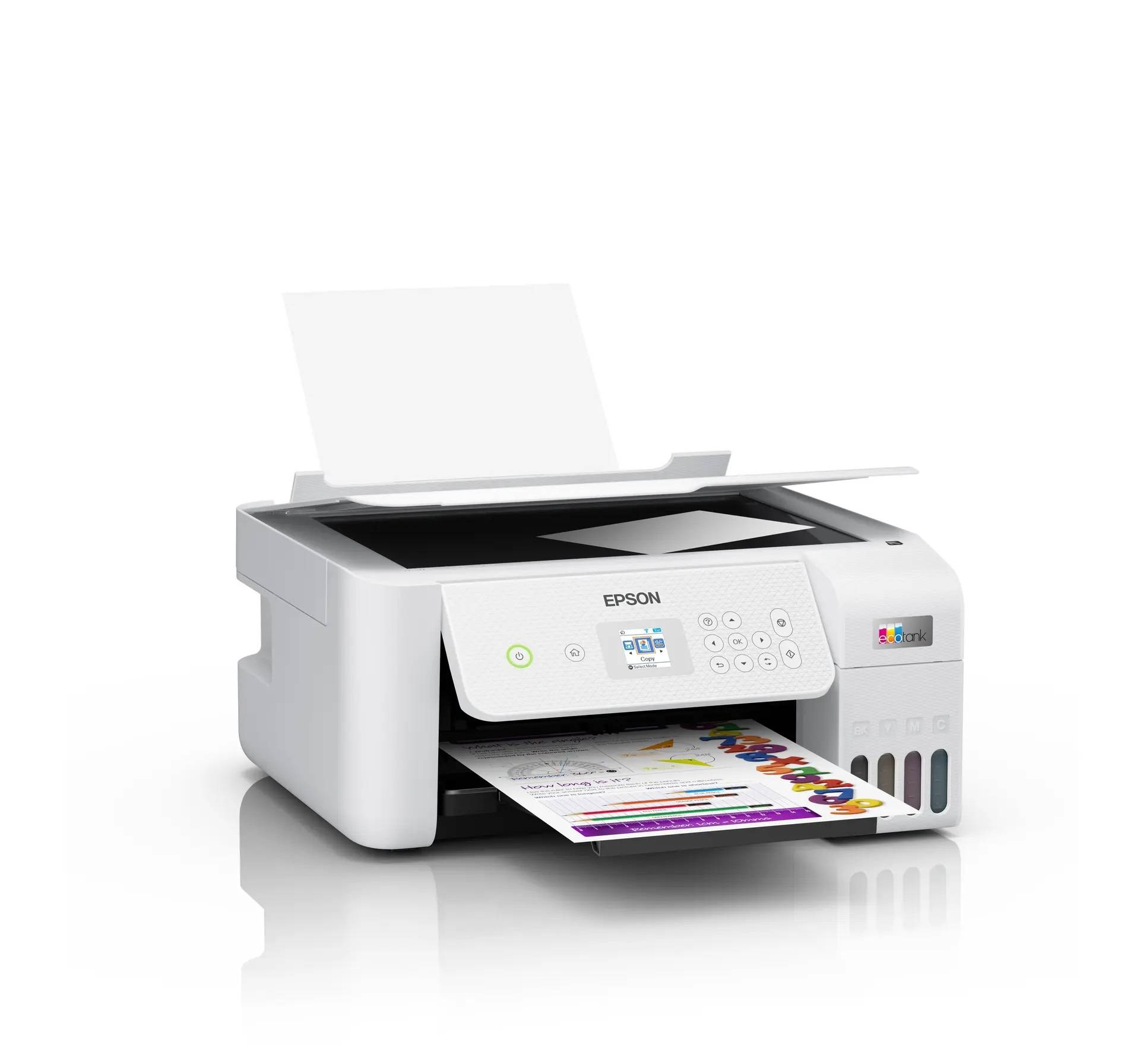 МФУ струйный Epson EcoTank L3266 (C11CJ66416) A4 WiFi белый