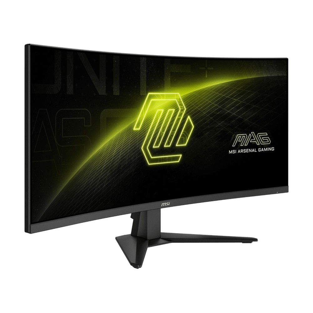 Монитор MSI 34" MAG 346CQ 1500R, Black, 21:9, VA, UWQHD, 1ms, 180Hz, 300cd, HDMI, DP