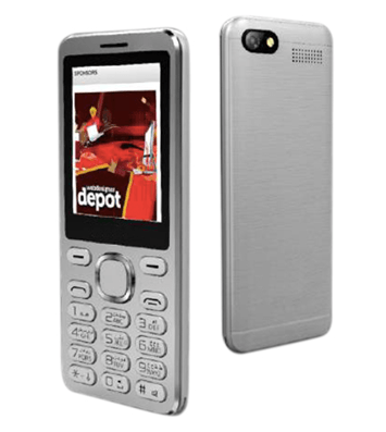 S240 Dark Grey, 2.4'' 240х320, 32MB RAM, 32MB, up to 16GB flash, 0.08Mpix, 2 Sim, BT v2.1, Micro-USB