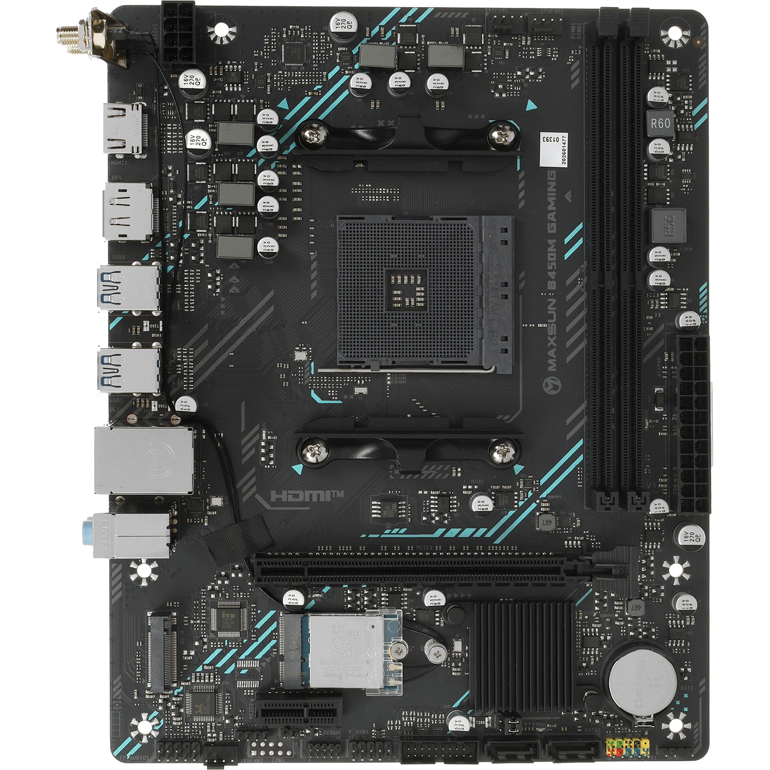 Материнская плата/ MS-B450M GAMING WIFI