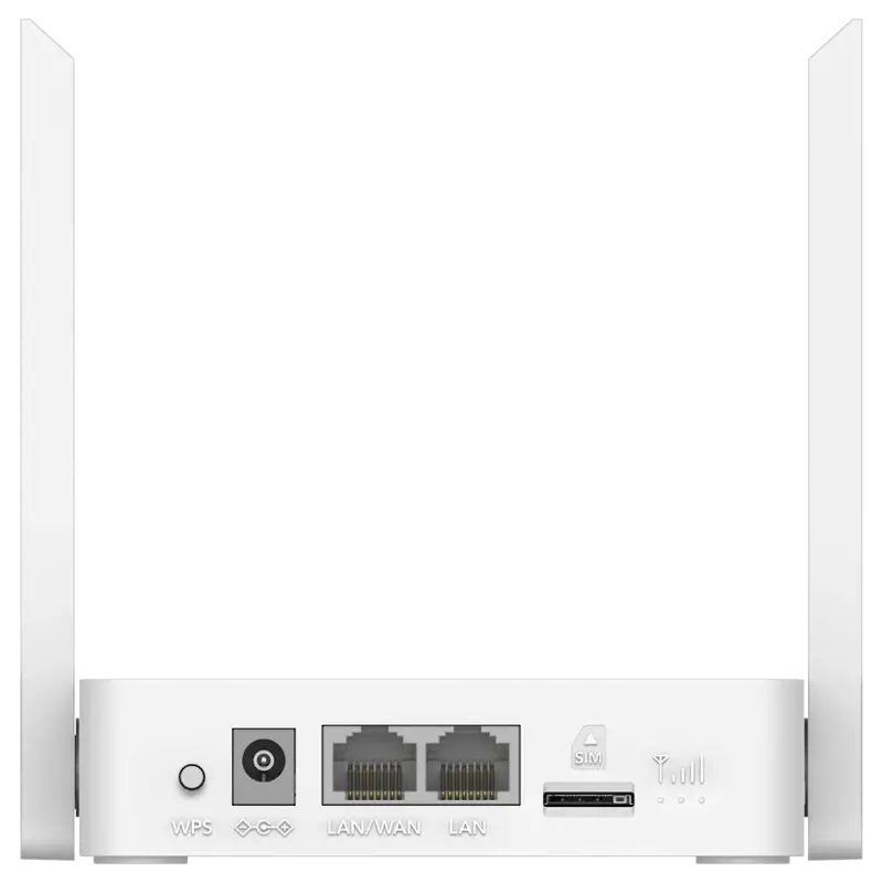 Роутер беспроводной Cudy LT300 N300 10/100BASE-TX/4G cat. 4 белый