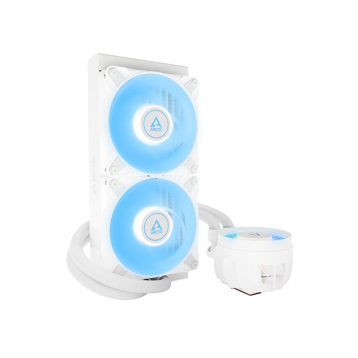 Жидкостная система охлаждения Arctic Cooling Arctic Liquid Freezer III-240 A-RGB White Multi Compati