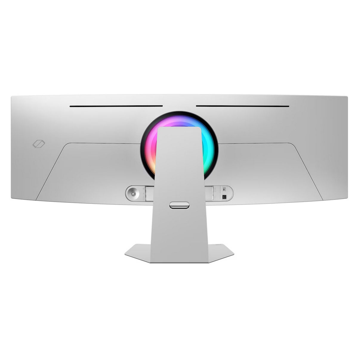 Монитор Samsung 49" Odyssey OLED G9 S49DG952SI серебристый OLED LED 32:9 HDMI M/M TV матовая HAS 250