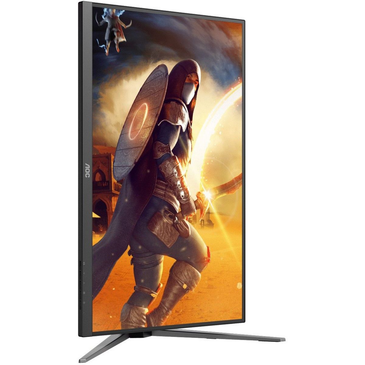 Монитор 27" AOC U27G4 Black (4K, IPS, 3840x2160, 160Hz, 0.3 ms, 178°/178°, 450 cd/m, 1000:1, +2