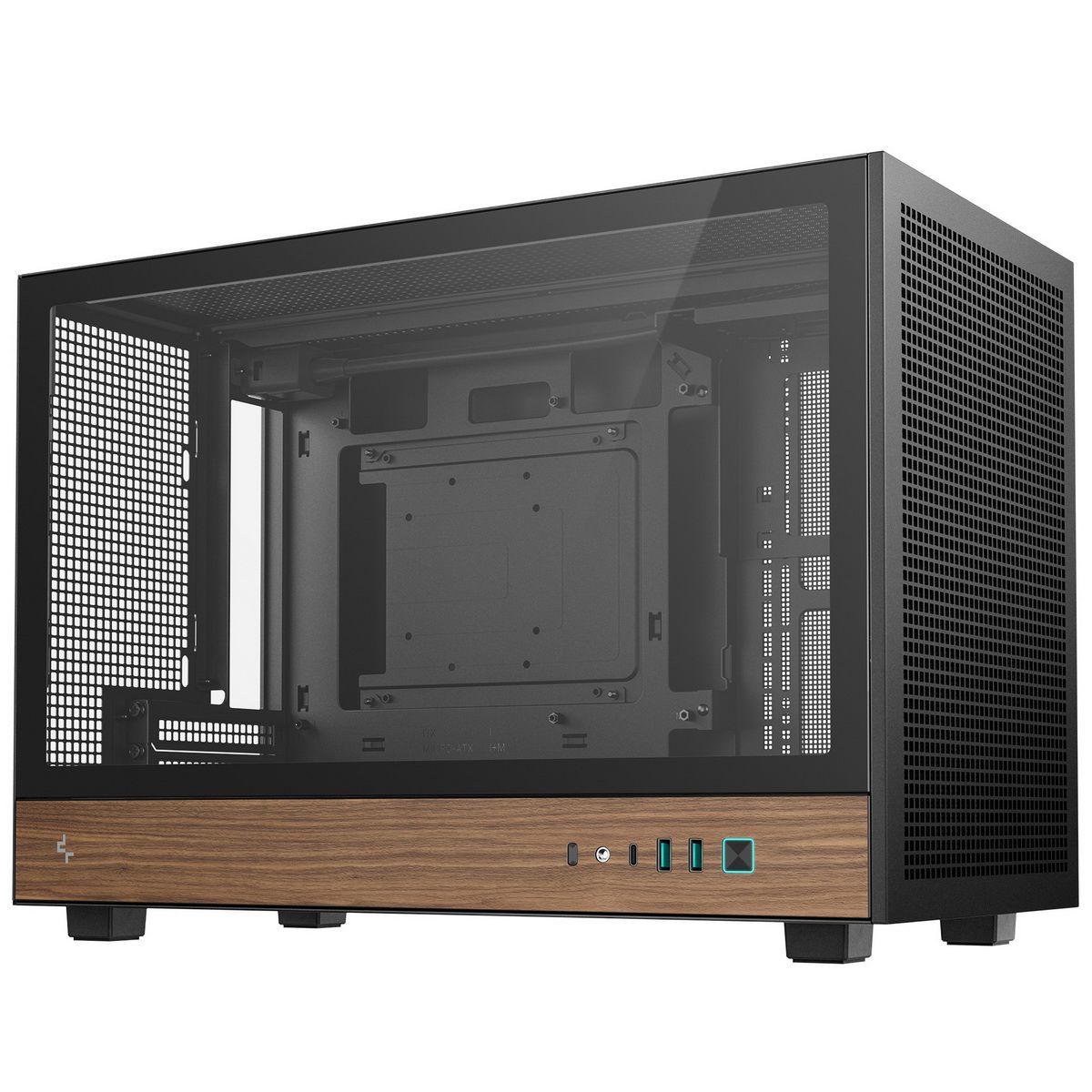 Корпус для ПК Deepcool CH260 WOOD