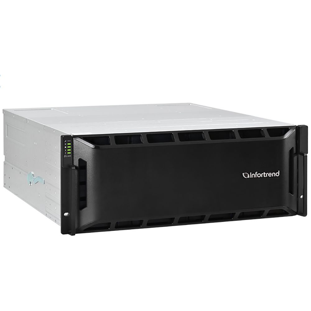Система хранения данных Infortrend EonStor GS 2000 4U/24bay Dual controller, 2x12Gb/s SAS, 8x1G +4x 