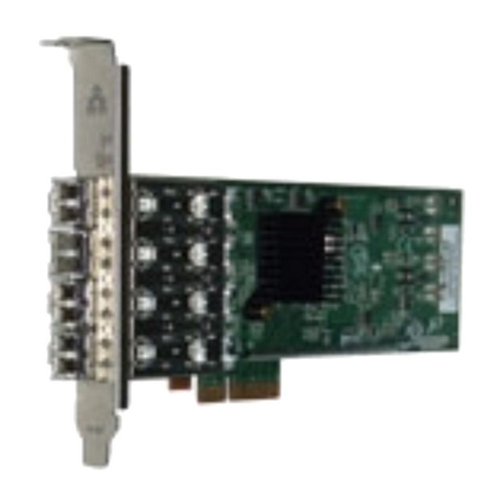 Сетевой адаптер Silicom PE2G4SFPi35L-LX  Quad Port 1000 Mb/s, PCI-E x4, Intel i350AM4