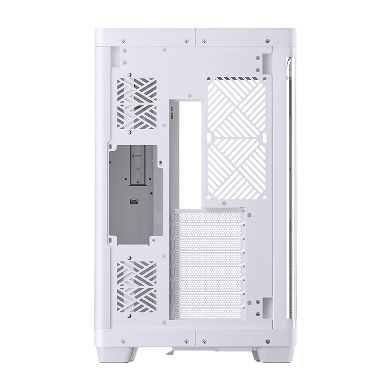 Корпус JONSBO TK-4, Midi-Tower, TG, no fan, 2xUSB-A 3.0 + 1xUSB-C 3.2, ATX, mATX, mITX White