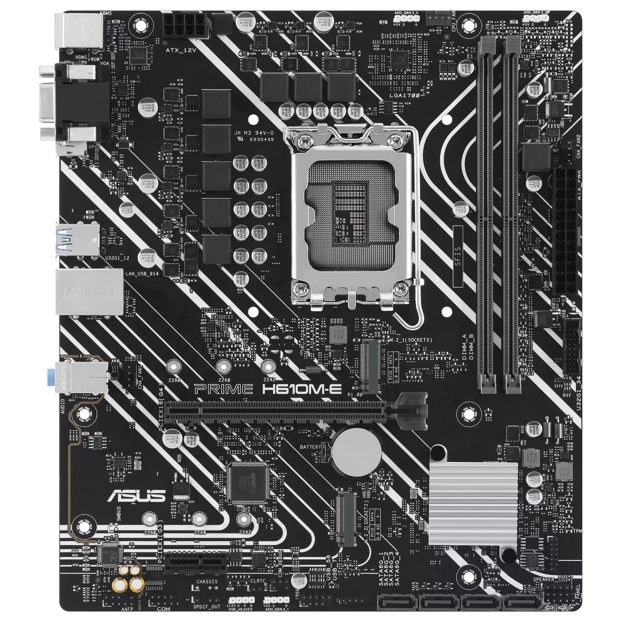 Материнская плата/ PRIME H610M-E-CSM