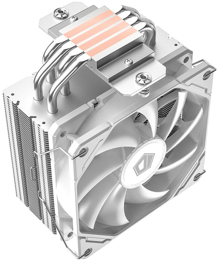 Устройство охлаждения(кулер) ID-Cooling SE-224-XTS ARGB Soc-AM5/AM4/1200/1700/1851 белый 4-pin 29dB 