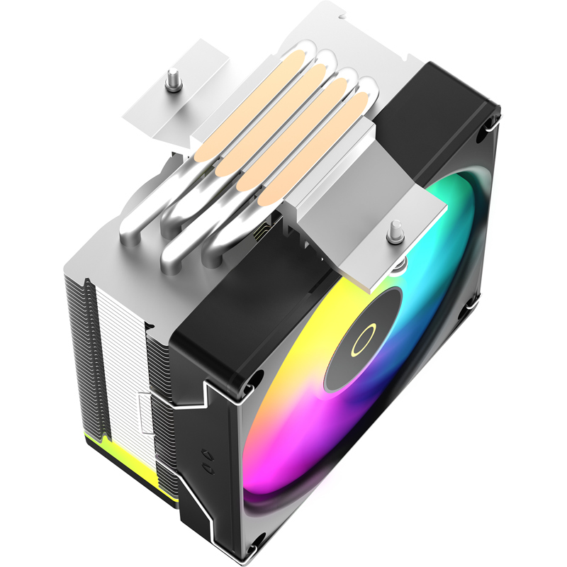 Кулер для процессора Ocypus Delta A40 SE BK ARGB (190W, 4-pin PWM, 147mm, Al/Cu, 4x6mm, ARGB, 1x120m