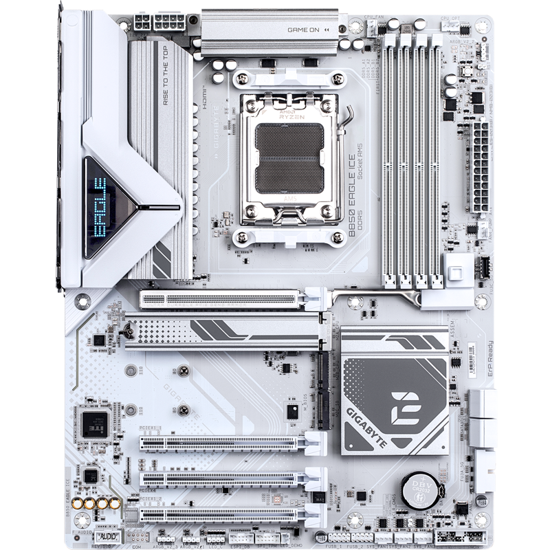 Материнская плата Gigabyte B850 EAGLE ICE Socket AM5 AMD B850 ATX AC`97 8ch(7.1) 2.5Gg RAID+HDMI+DP