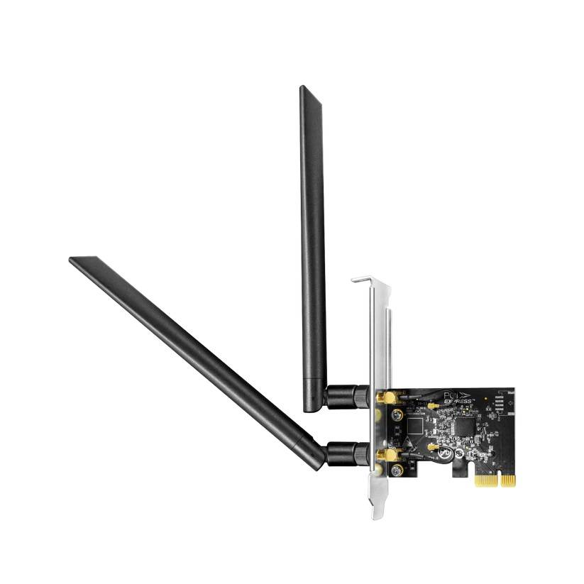 Cudy WE1300 1.0 Двухдиапазонный адаптер PCI-E с поддержкой Wi-Fi AC1300