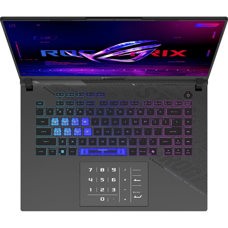 Ноутбук Asus ROG Strix G16 G614PP-S5063 Ryzen 9 8940HX 32Gb SSD1Tb NVIDIA GeForce RTX 5070 8Gb 16" I
