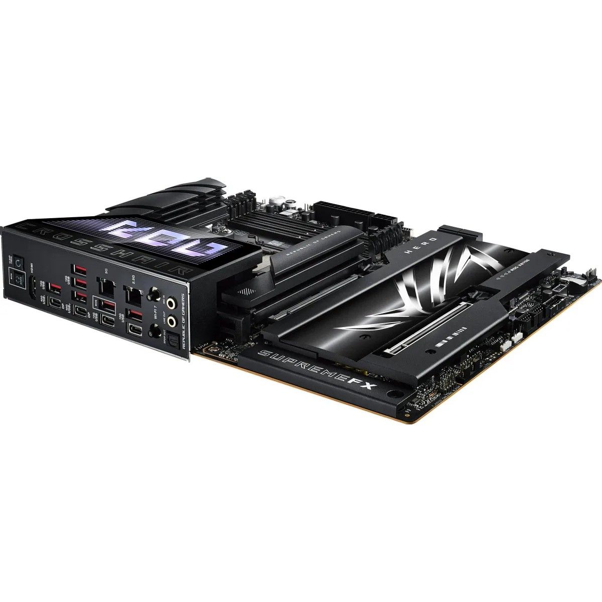 Материнская плата Asus ROG CROSSHAIR X870E HERO Socket AM5 AMD X870E 4xDDR5 ATX AC`97 8ch(7.1) 5Giga