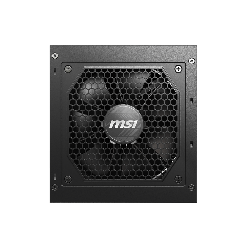Блок питания MSI ATX 850W MAG A850GL PCIE5 80+ gold (20+4pin) APFC 120mm fan 8xSATA Cab Manag RTL