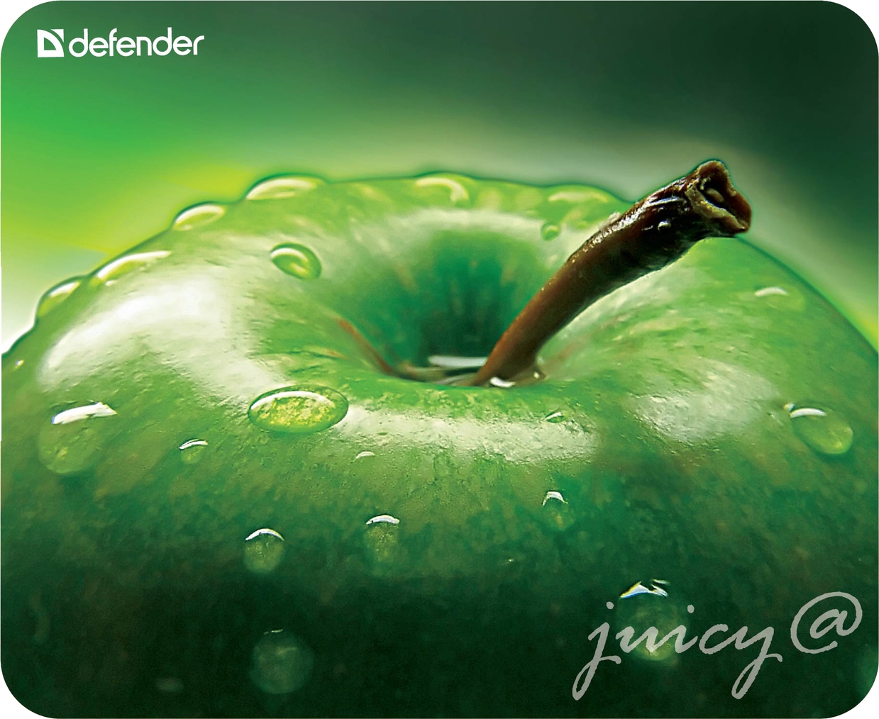Defender Коврик для мыши Juicy sticker , "Фрукты" 220х180х0.4мм 4 вида [50412]