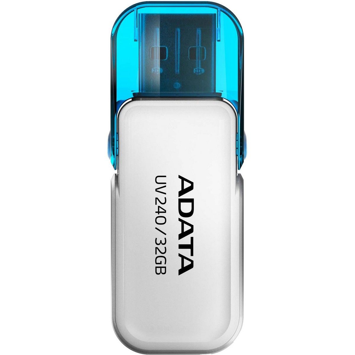Флеш Диск A-Data 32Gb UV240 AUV240-32G-RWH USB2.0 белый/голубой