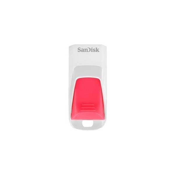 Флеш накопитель 16GB SanDisk CZ51 Cruzer Edge, USB 2.0, White/Pink
