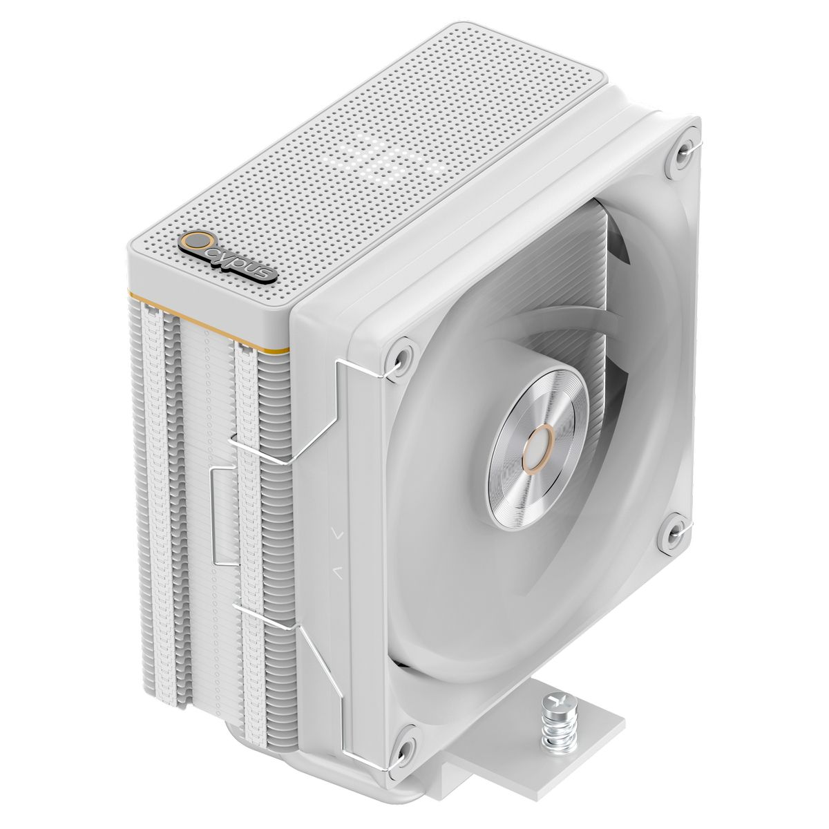Кулер для процессора Ocypus Iota A40 WH, 120mm FAN, Display Panel, 4 HEAT PIPES, 4-PIN PWM, 500-2000