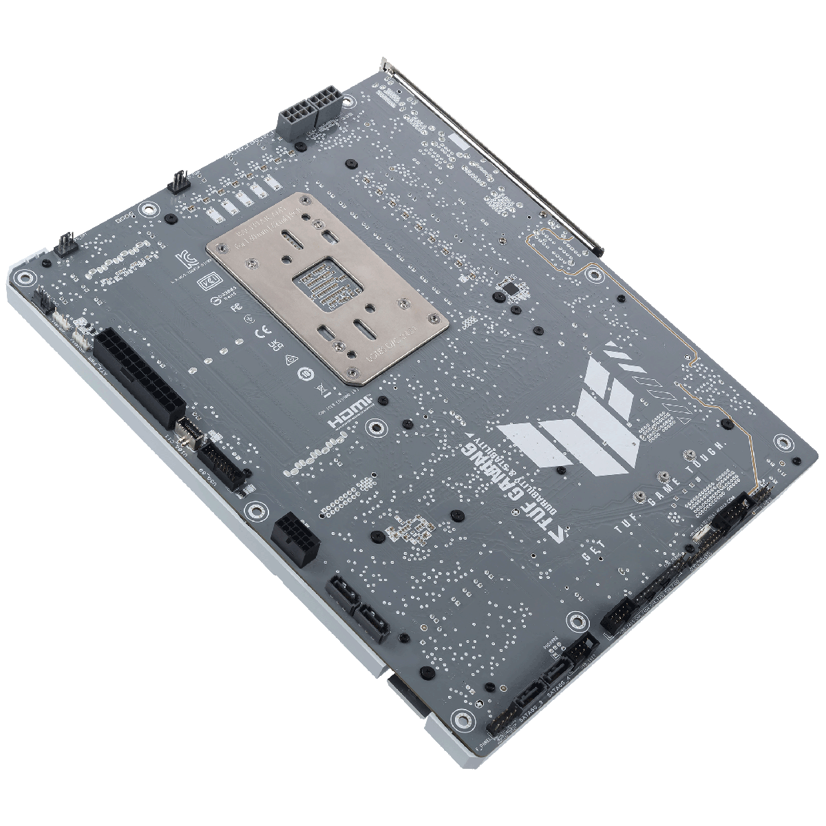 Материнская плата ASUS TUF GAMING B850-BTF WIFI W, AM5, B850, 4*DDR5, 4*SATA, 3*M.2, 7*USB 3.2, 2*US