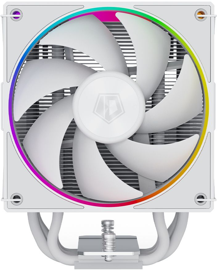 Устройство охлаждения(кулер) ID-Cooling Frozn A610 ARGB Soc-AM5/AM4/1200/1700/1851 белый 4-pin 29.9d
